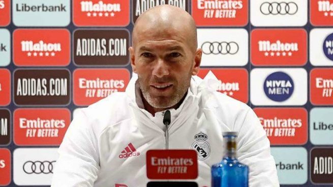 Zidane: "Mi plantilla tiene mucho corazón"