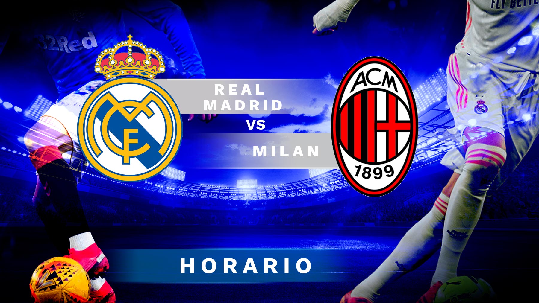 Real Madrid Milan dónde ver en directo y por TV el partido amistoso